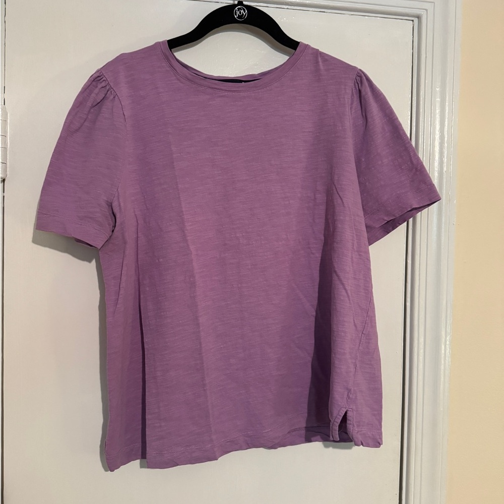 Boden Lavender Short Sleeve Tee